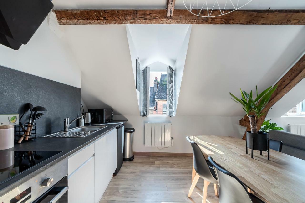 Appartement Cosy*** Centre Historique Dieppe - Rue Pietonne A 200M De La Plage Dış mekan fotoğraf